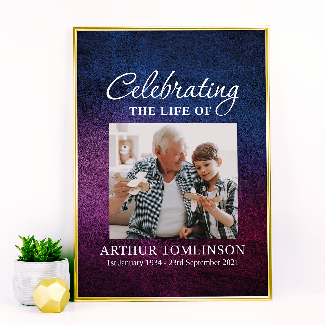 Funeral memory board  41