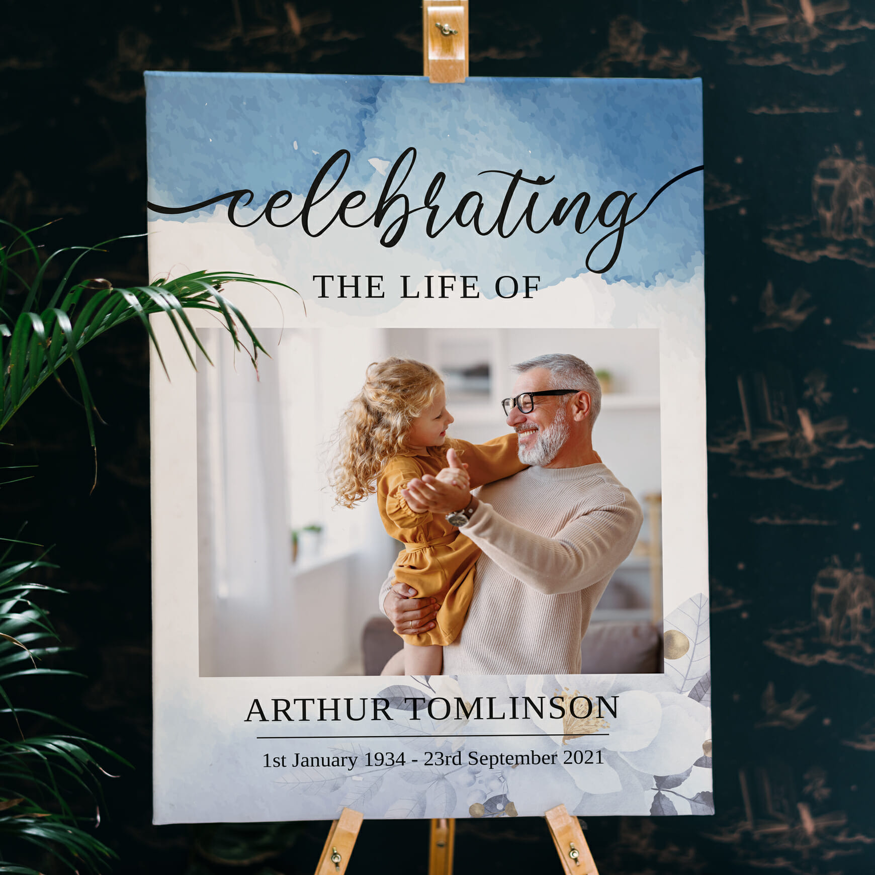 Funeral memory board 38