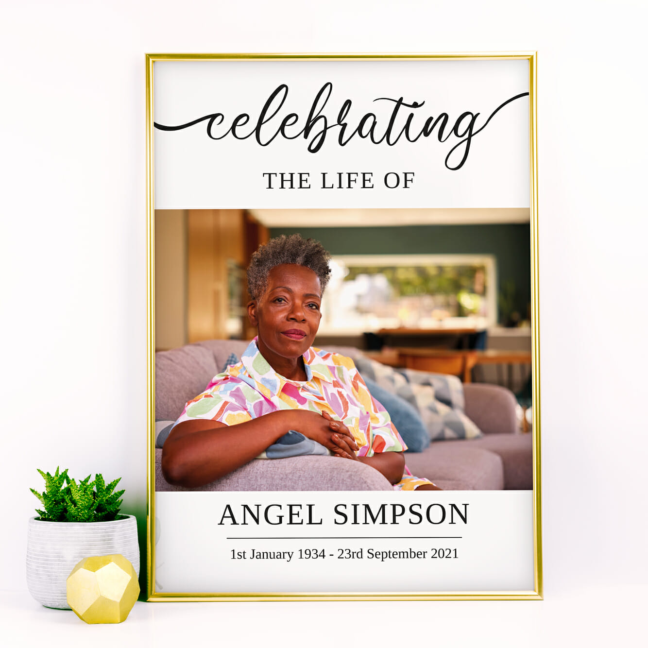Funeral memory board  35