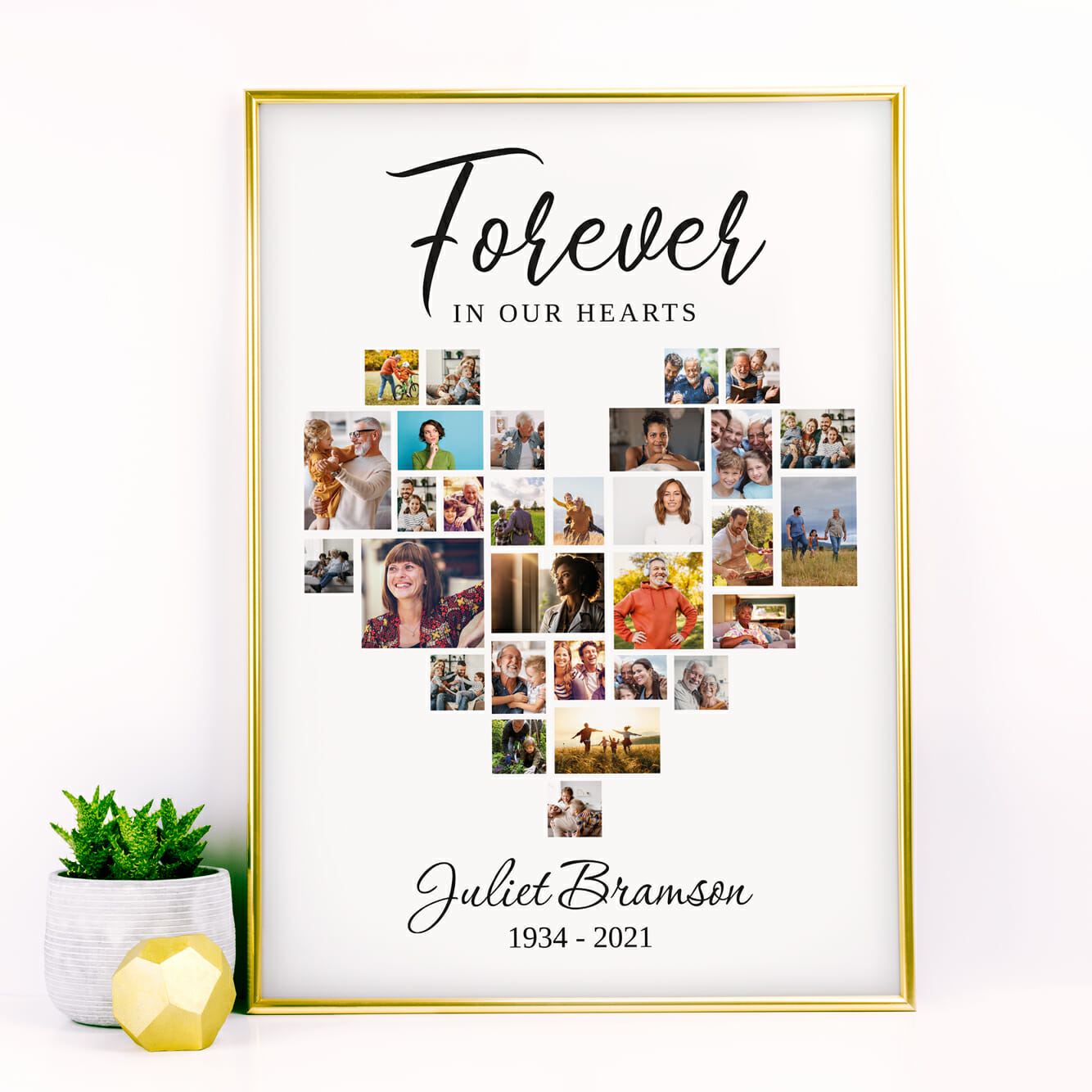 Funeral memory board  33