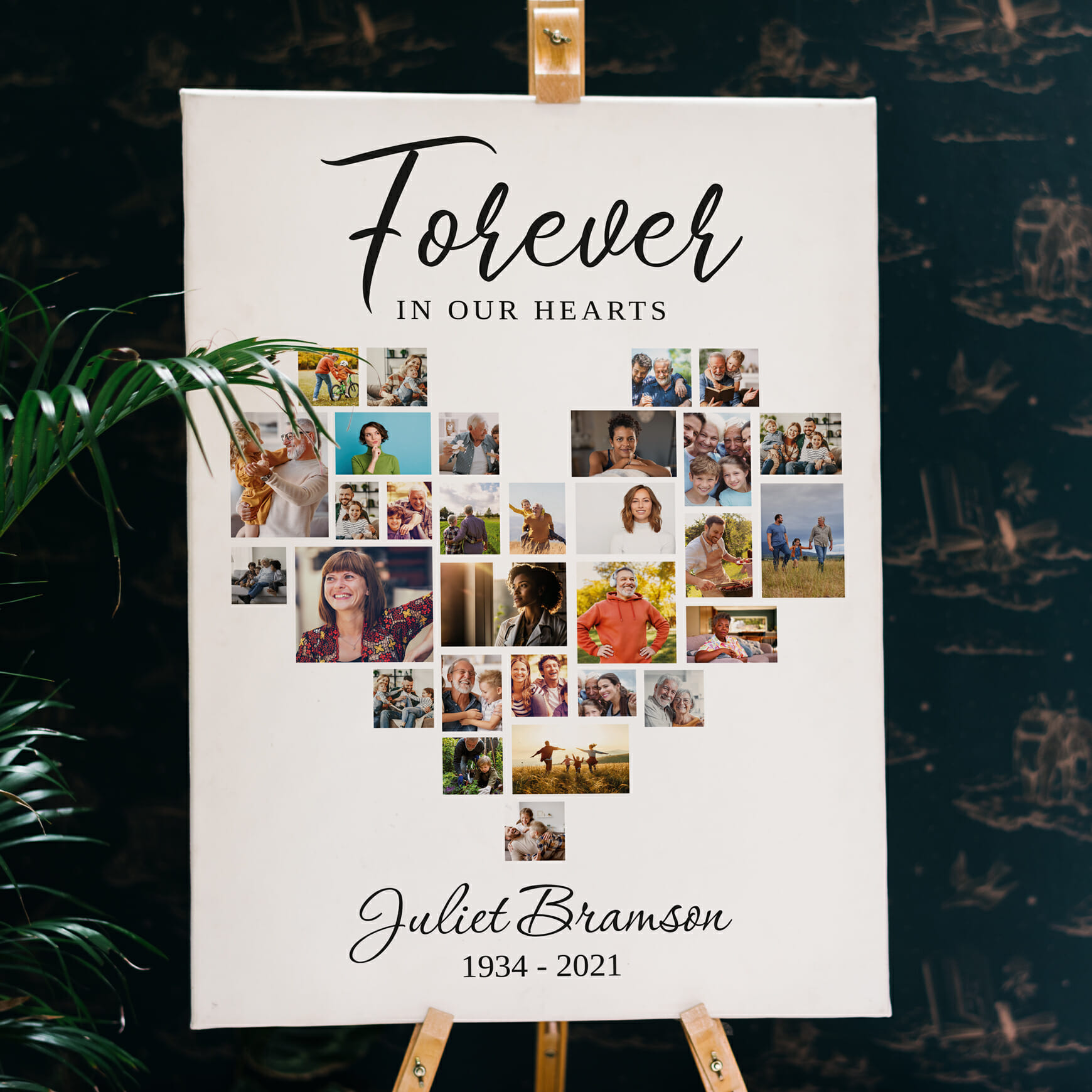 Funeral memory board  32
