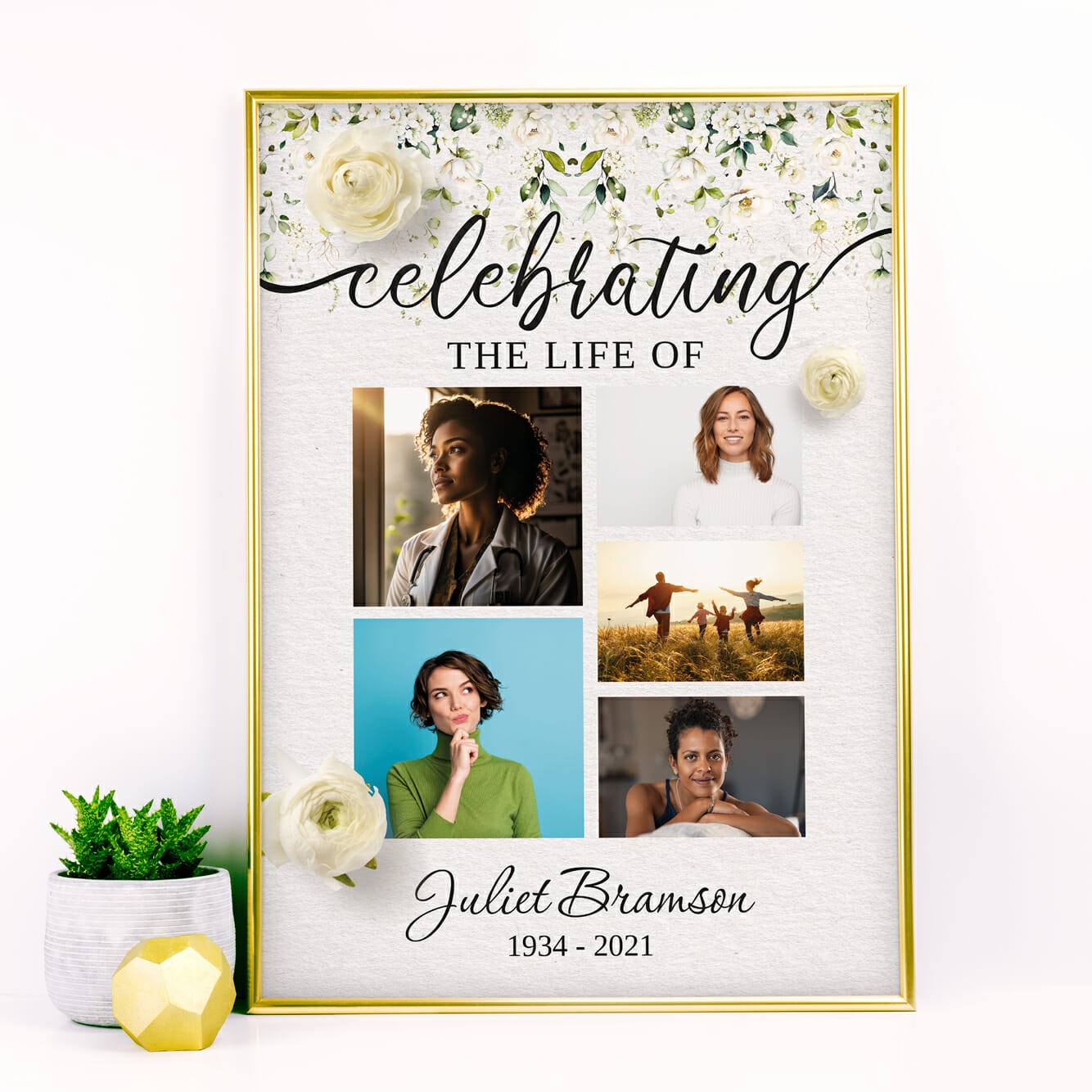 Funeral memory board  31