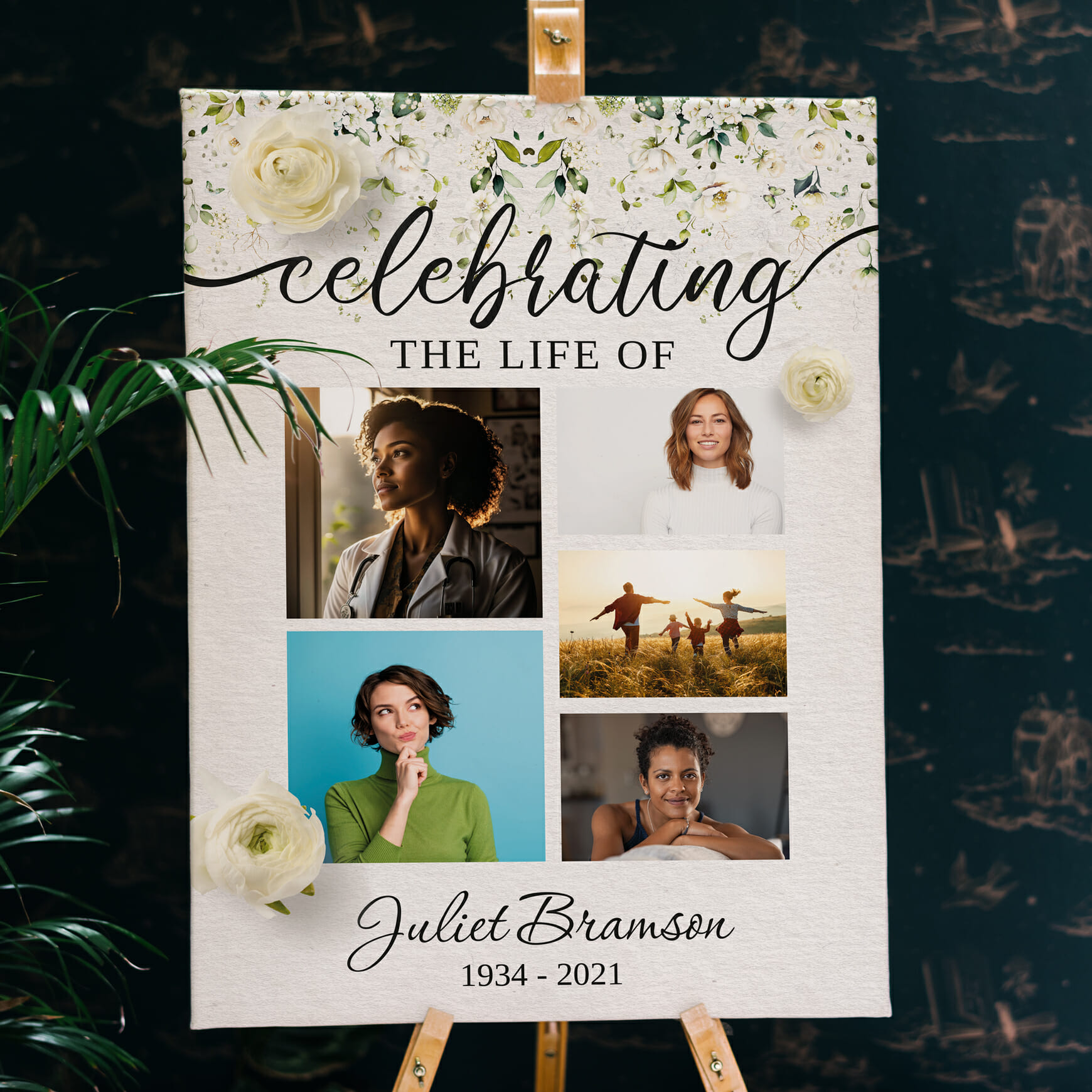 Funeral memory board  30