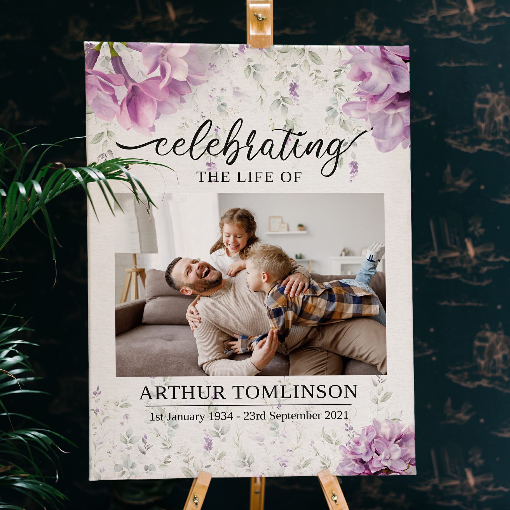 Funeral memory board  24