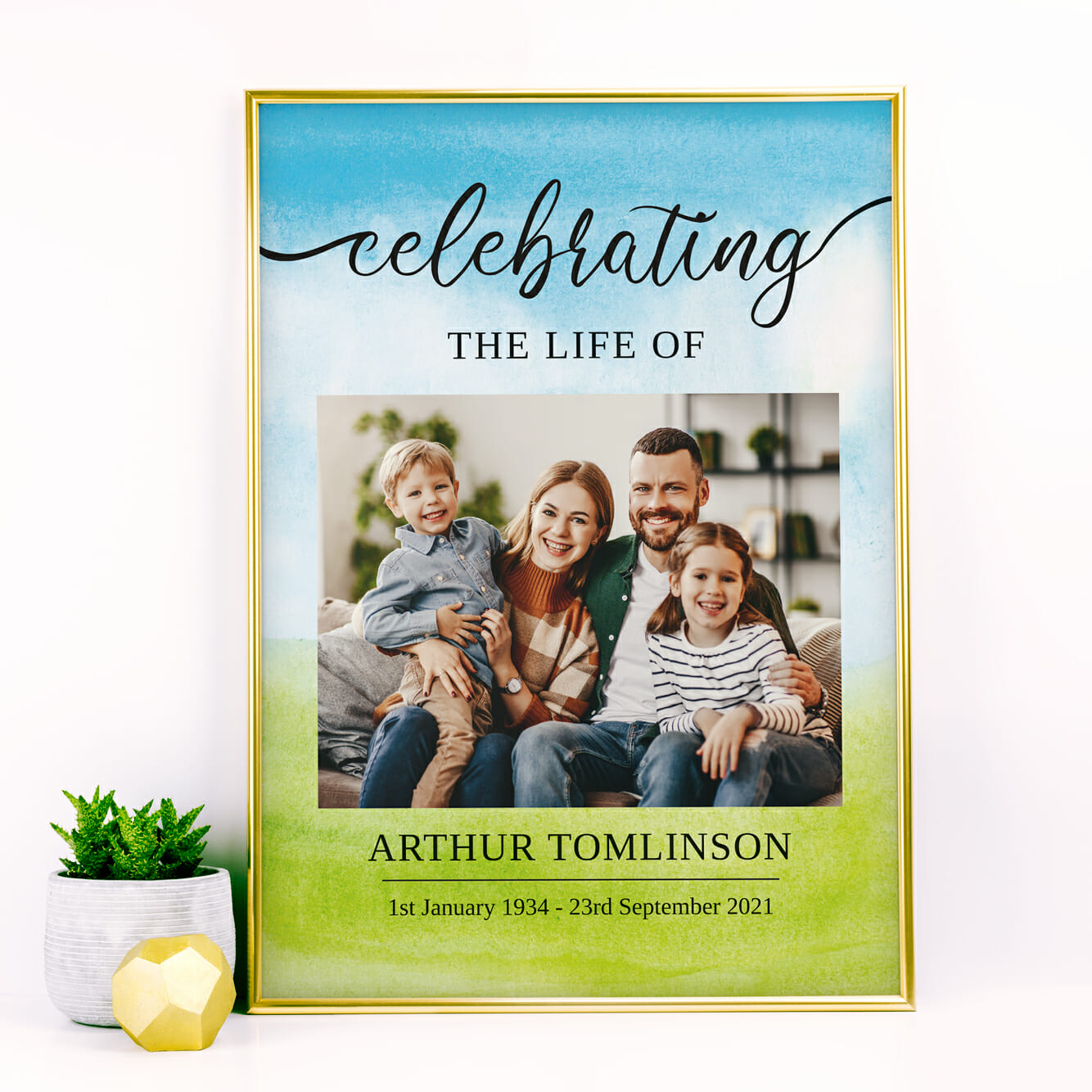 Funeral memory board  19