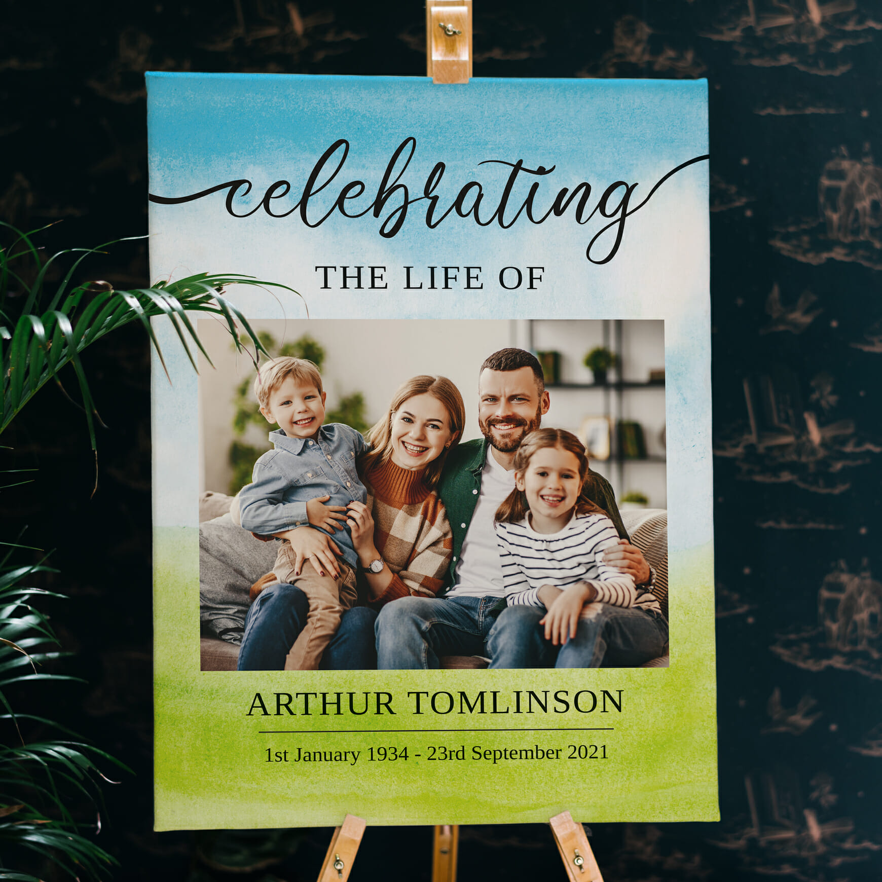Funeral memory board  18