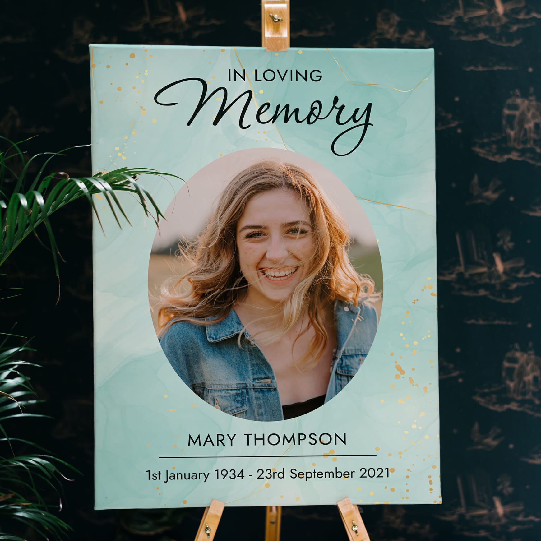 Funeral memory board  16