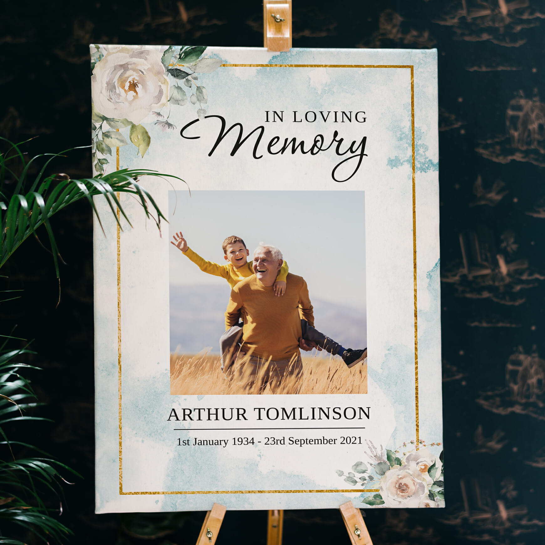 Funeral memory board  14