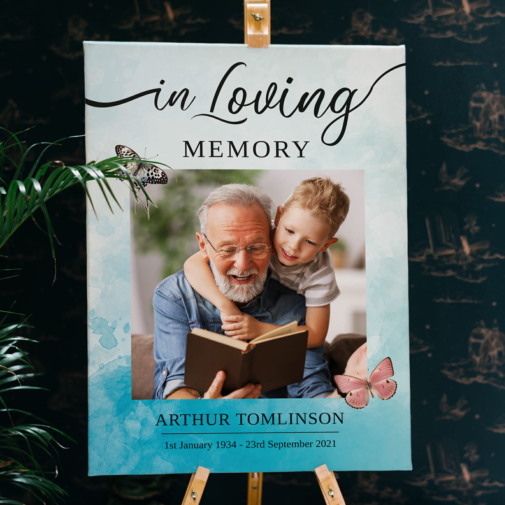 Funeral memory board  5