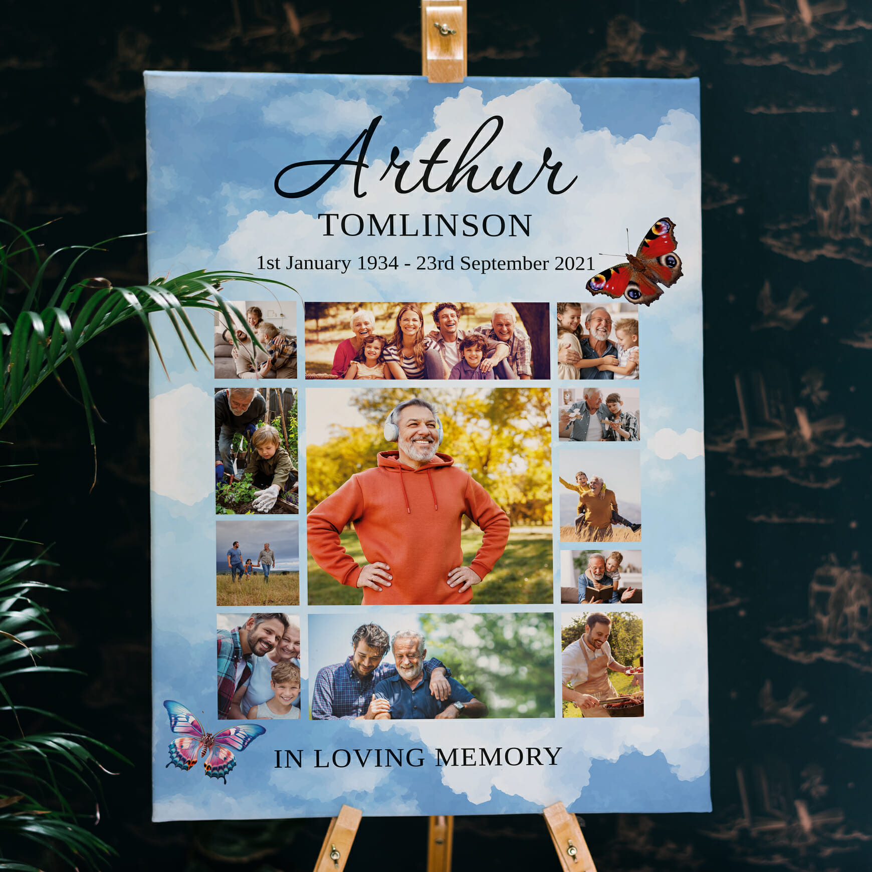 Funeral memory board  1