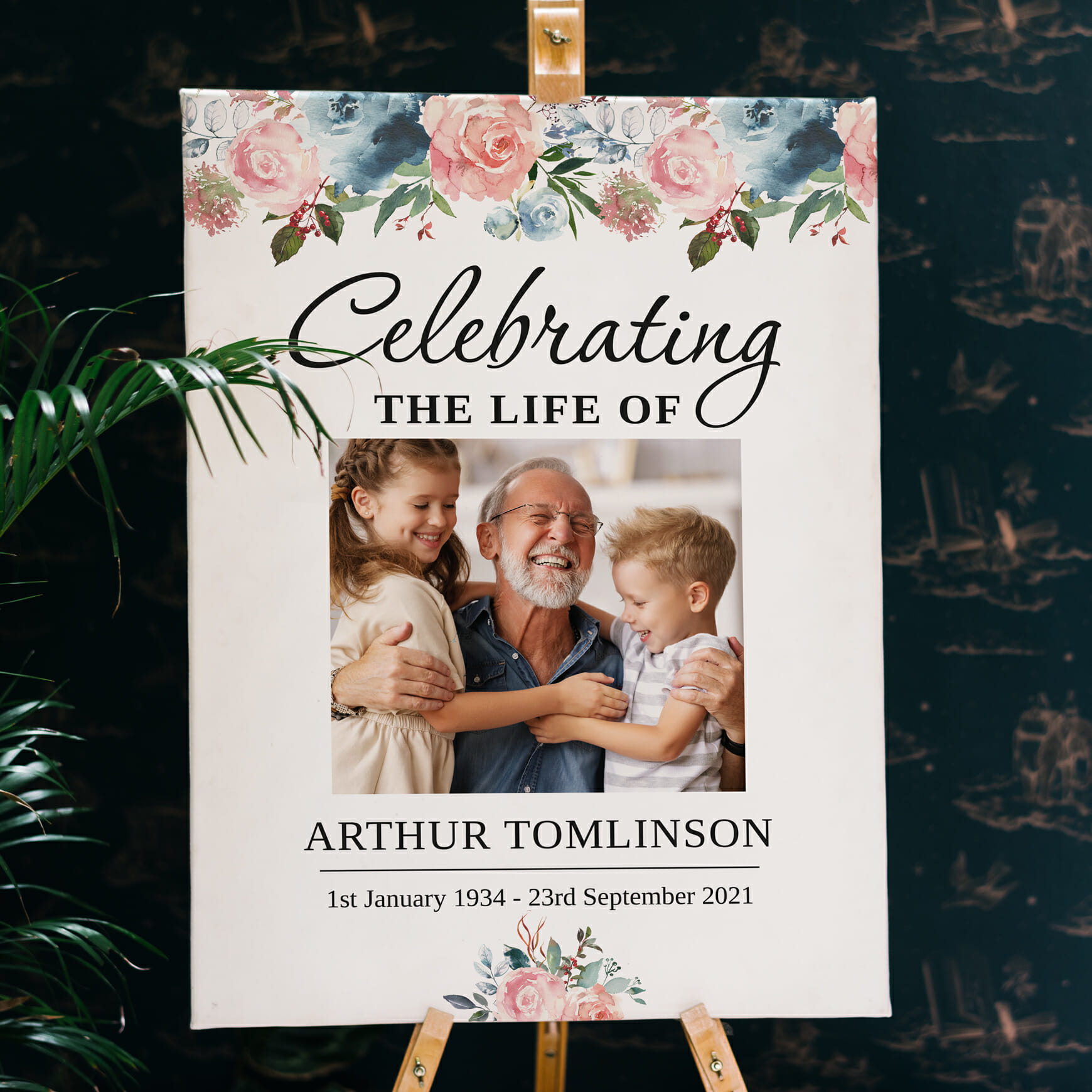 Funeral memory board  51