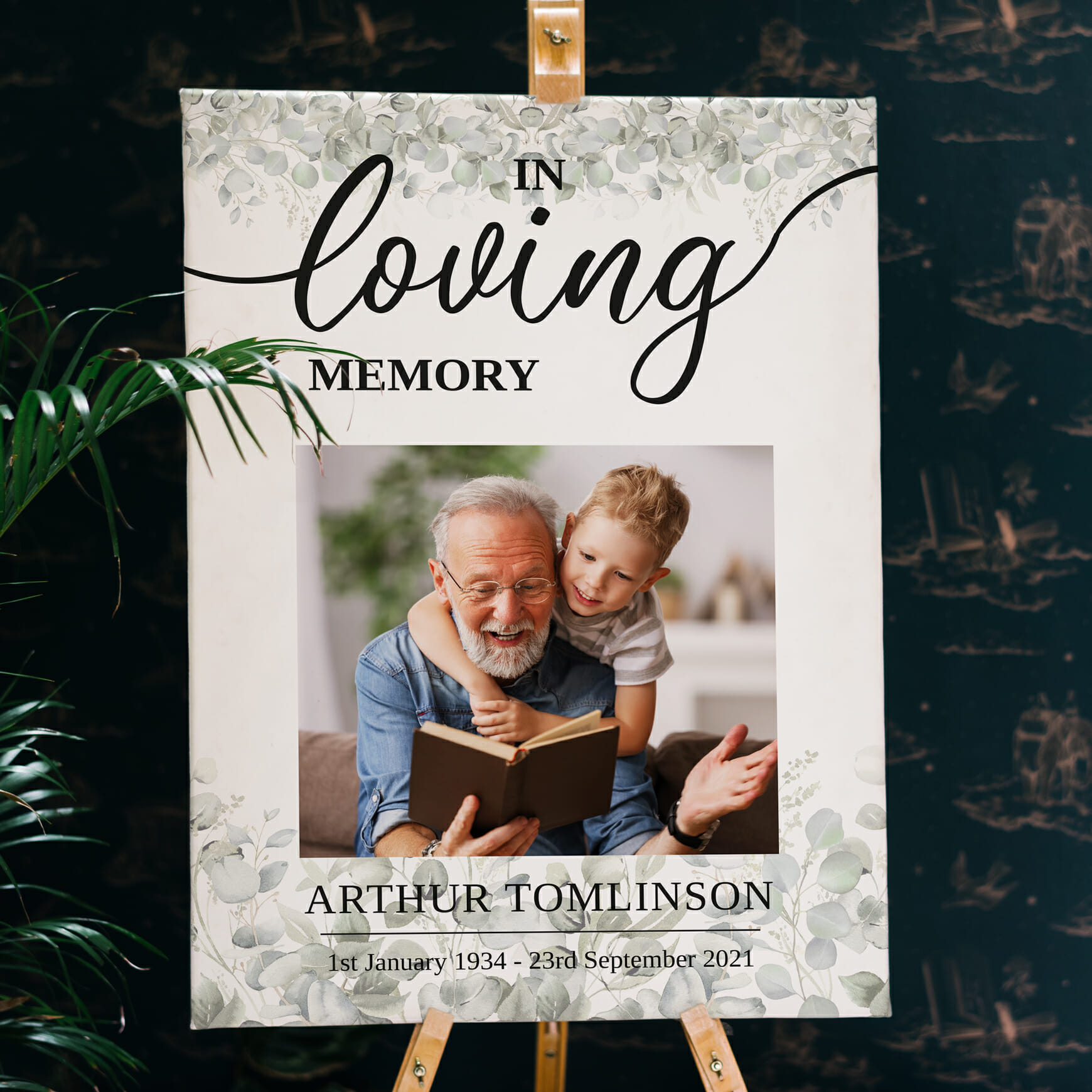 Funeral memory board  49