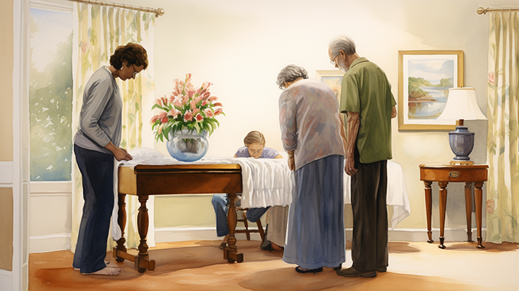 Someone dies in a care home 9 | Funeral Order of Service